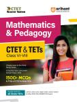Arihant Mathematics And Pedagogy For Class VI-VIII CTET And TETs Exam Latest Edition